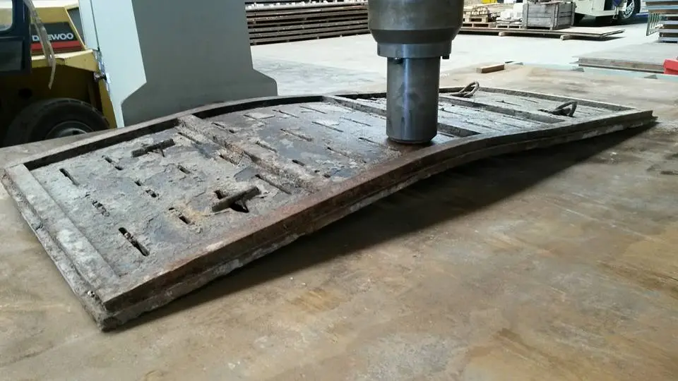 Walsen en rechten van rijplaten