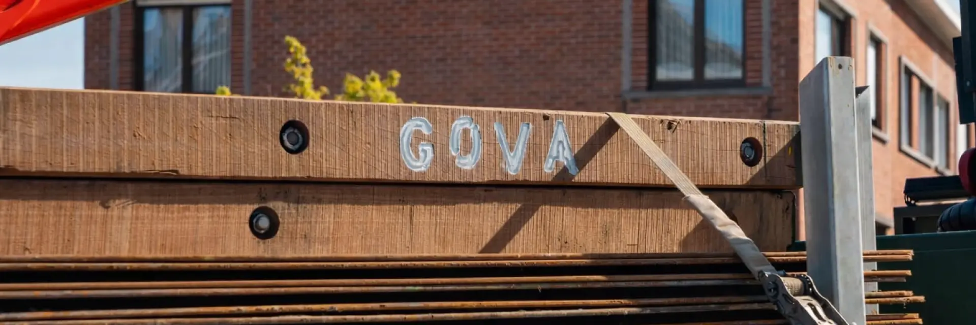 Houten dragline schotten huren