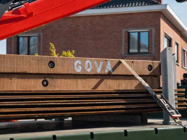 Houten dragline schotten huren