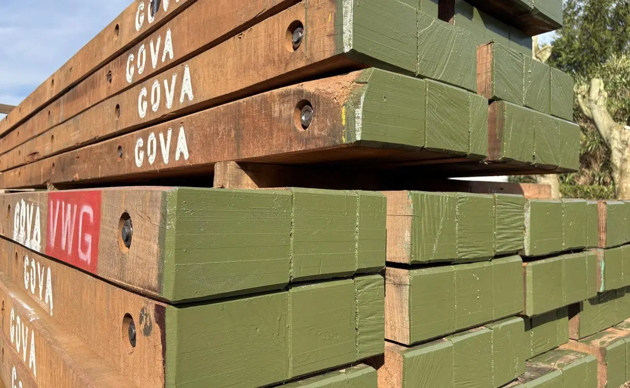 Houten dragline schotten huren