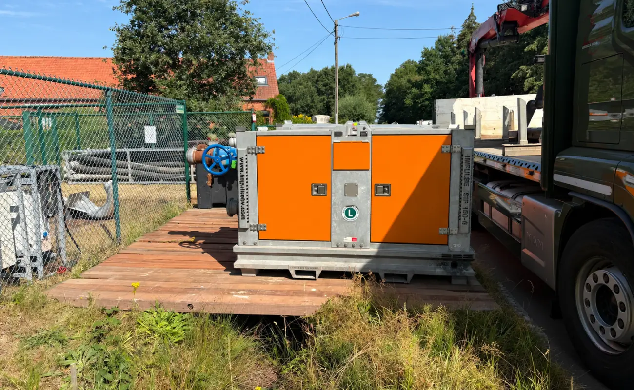 Azobé houten dragline schotten huren